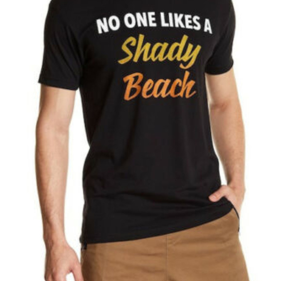 DiLascia No One Likes A Shady Beach Tee Shirt - Picture 1 of 5